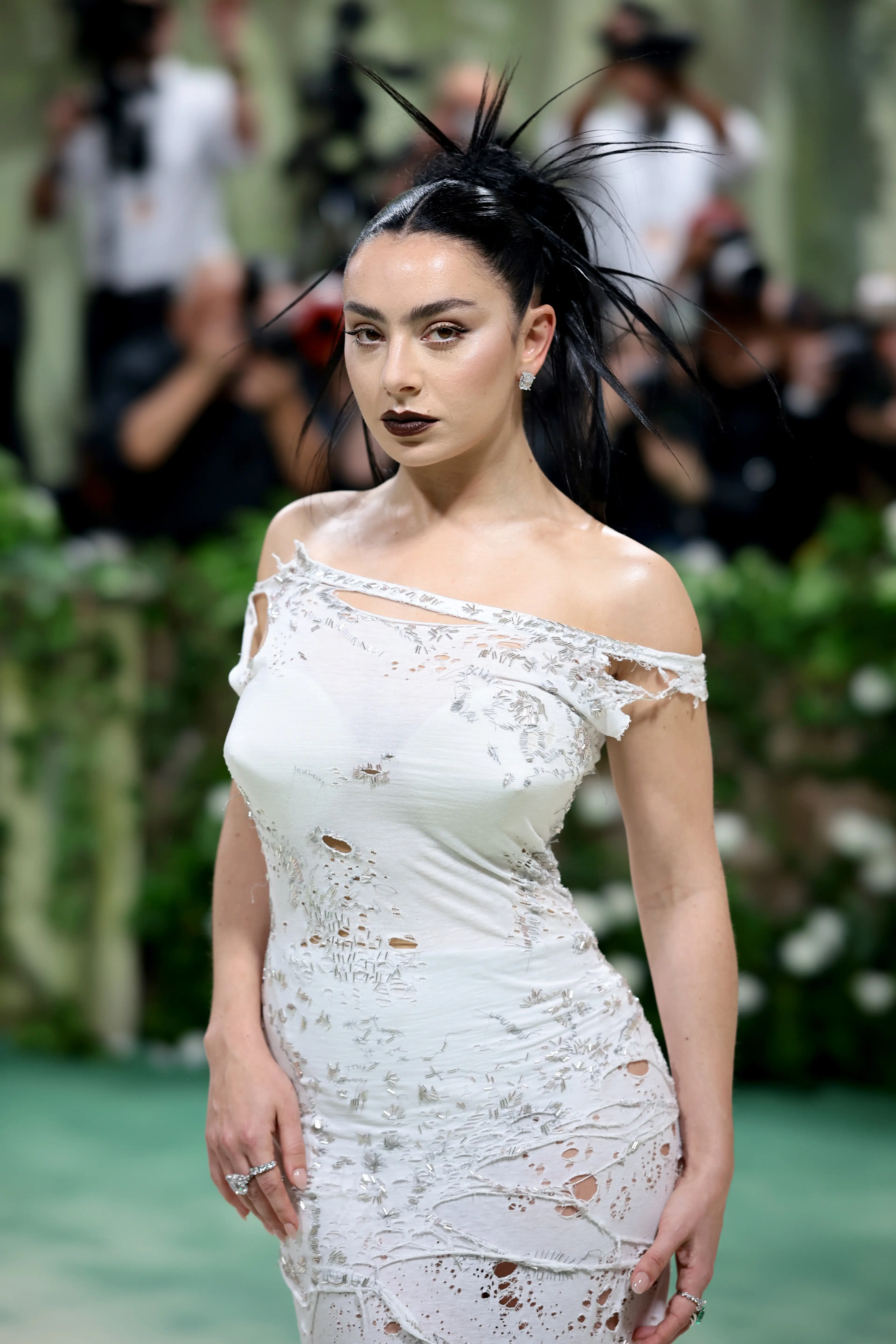Charli XCX has released a new track with Billie Eilish. (Dimitrios Kambouris/Getty Images for The Met Museum/Vogue)