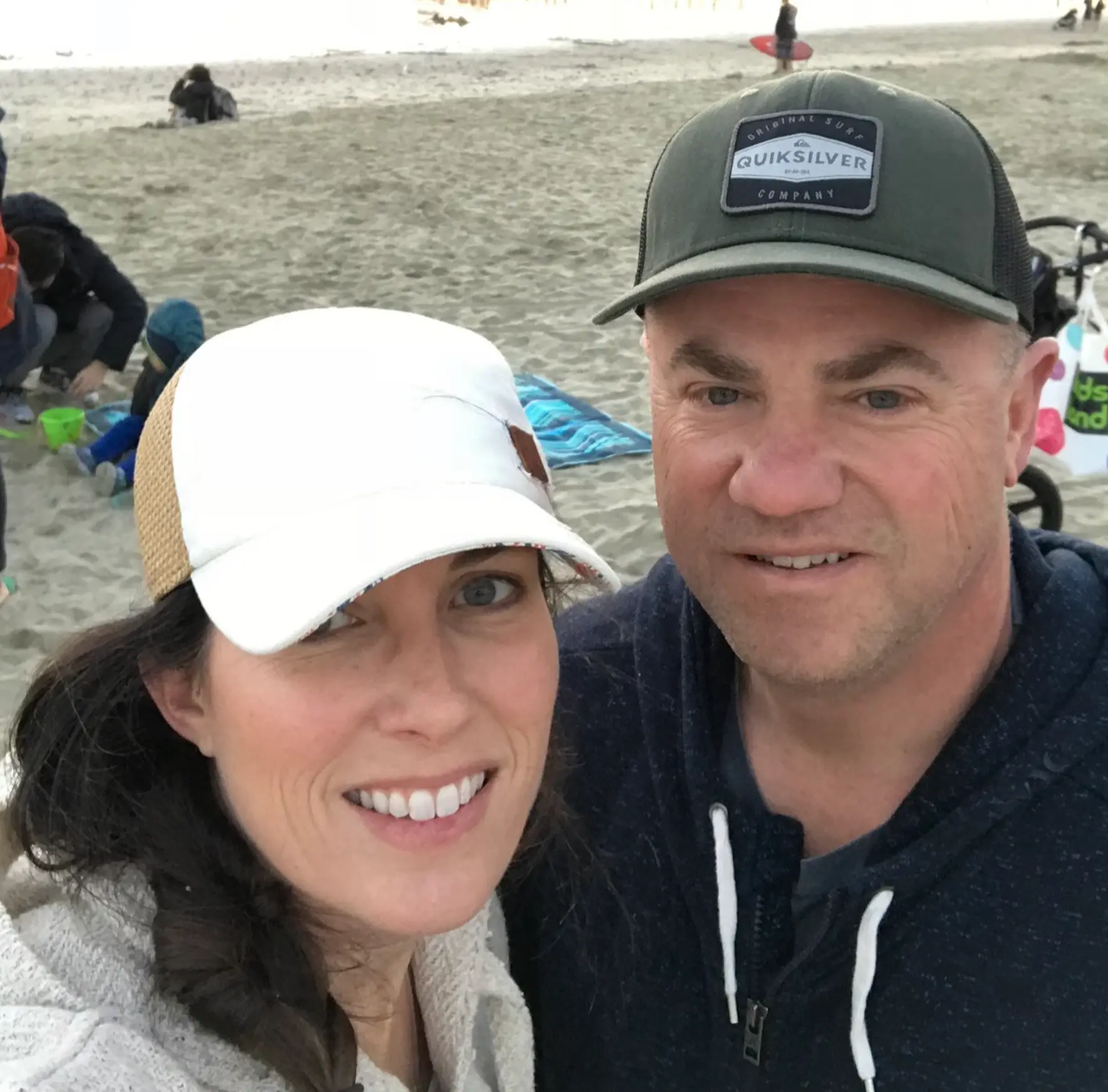 Cassandre is a full-time carer for her husband (Supplied)