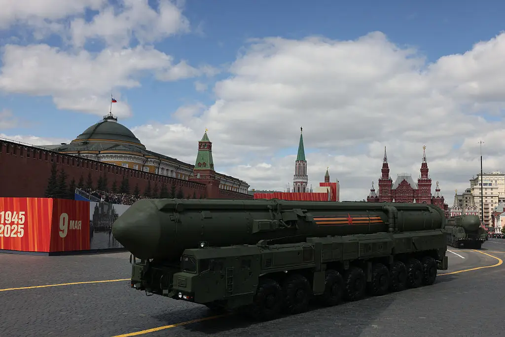 Russia have revealed some terrifying new weapons (Photo by STRINGER/AFP via Getty Images)