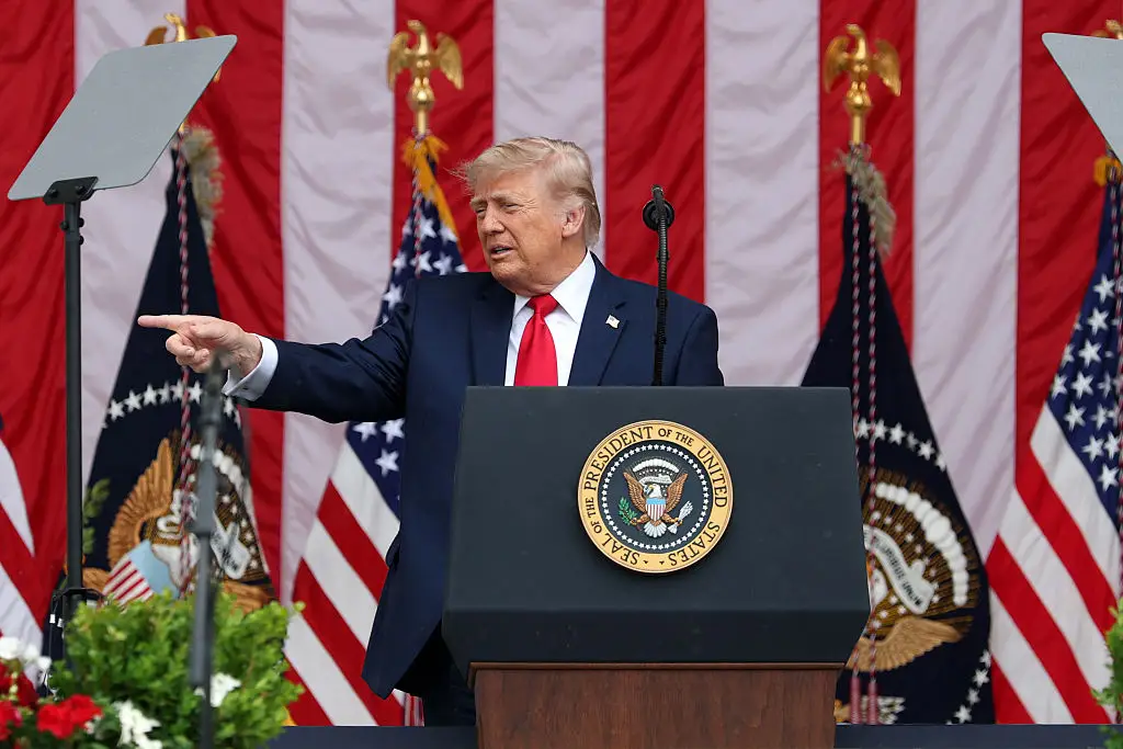 Under 50 percent of Americans believe Trump is healthy enough to be president. (Kevin Dietsch/Getty Images)