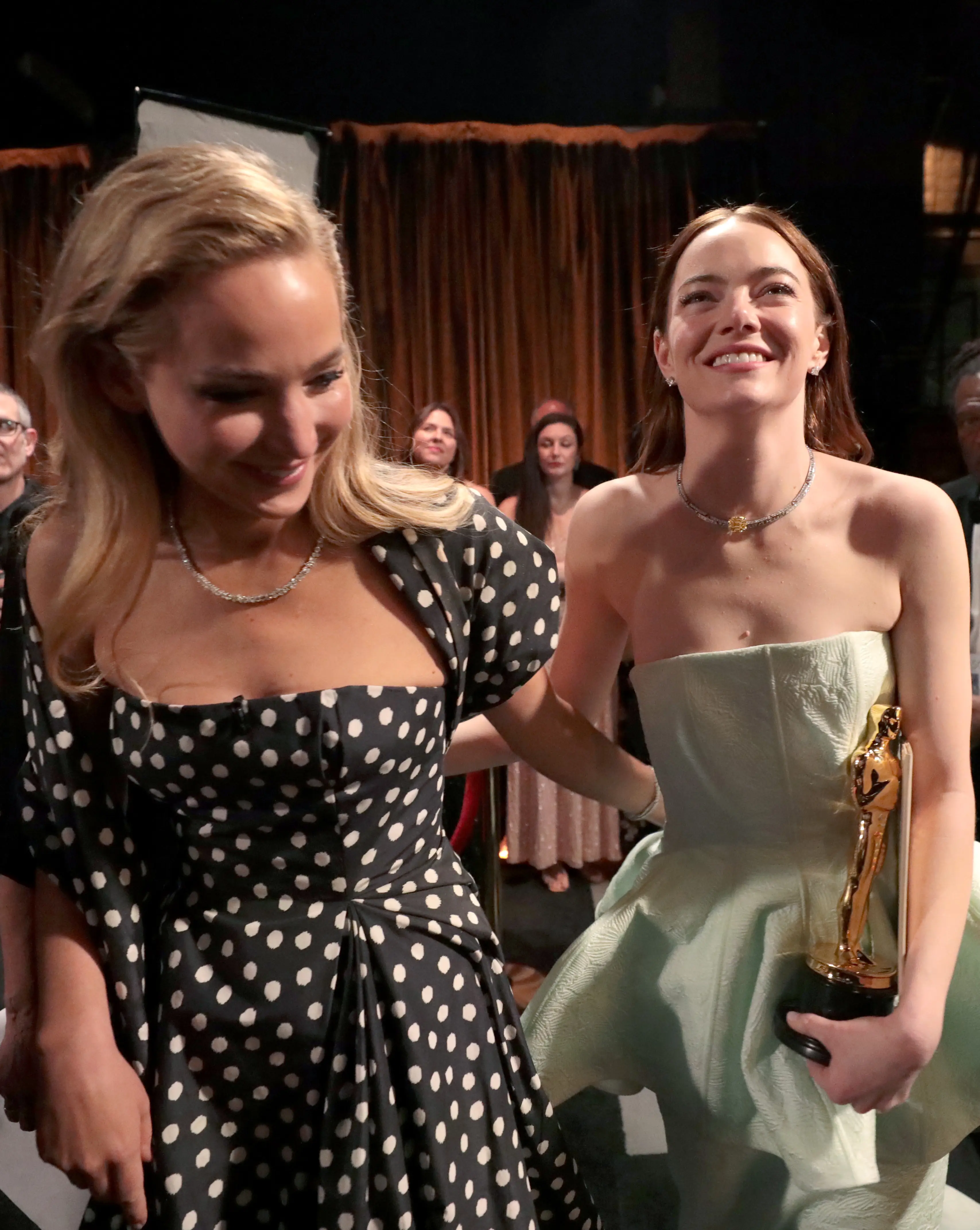 Stone and Lawrence have been friends for years (Al Seib/A.M.P.A.S. via Getty Images)