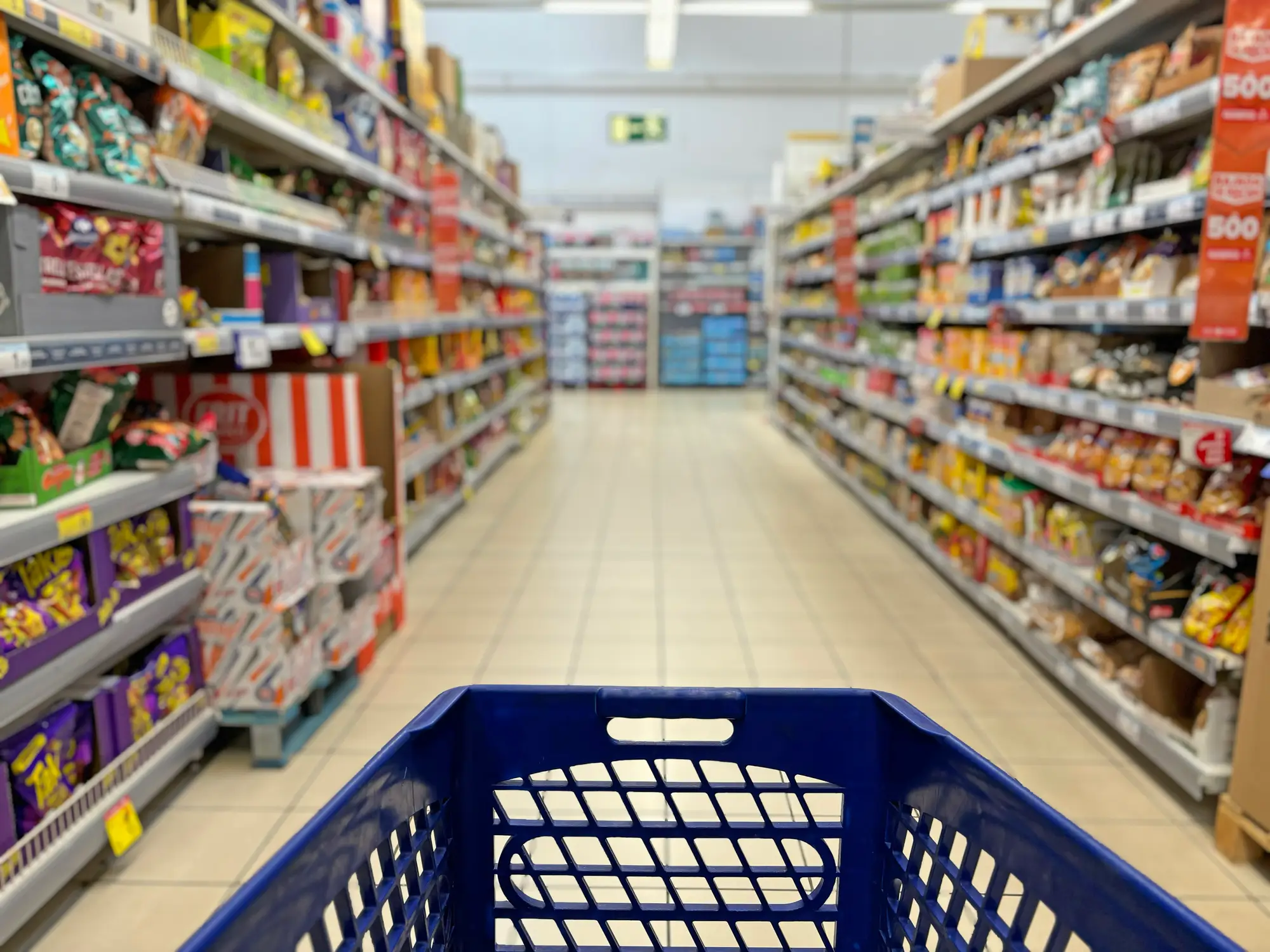 She revealed that grocery stores are designed to keep us in store for as long as possible (Getty Stock Images)