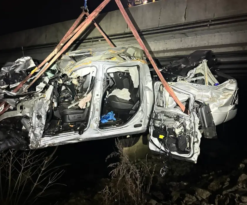 Responders arrived quickly after Matthew was found. (Joe Wagner/Supplied)