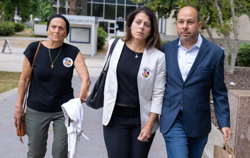 The parents of Mark and Jacob are seeking justice for their boys. (Brian van der Brug/Los Angeles Times via Getty Images)