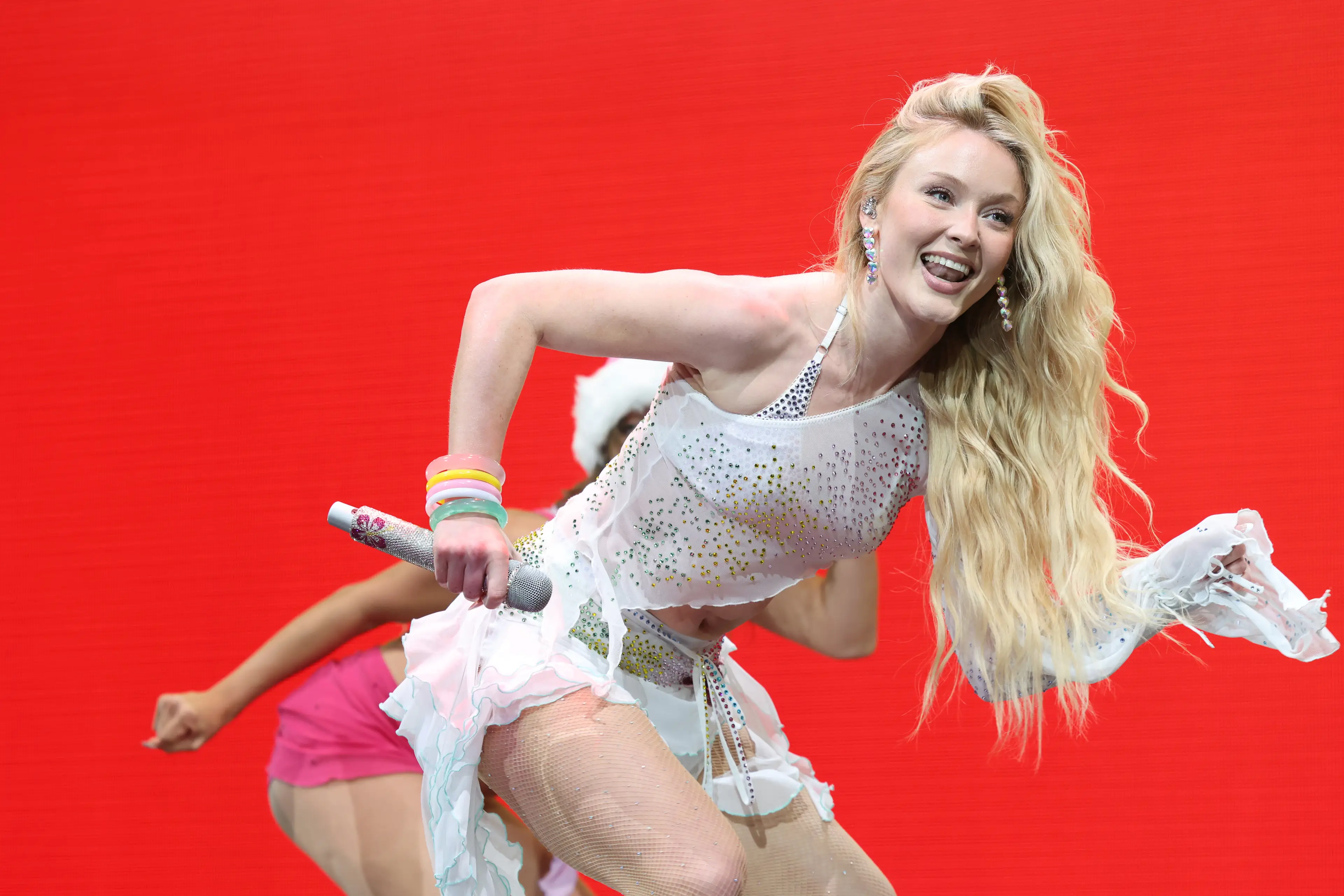 Larsson defended her comments and saw some fans rally behind her (Alexander Tamargo/Getty Images for iHeartRadio)