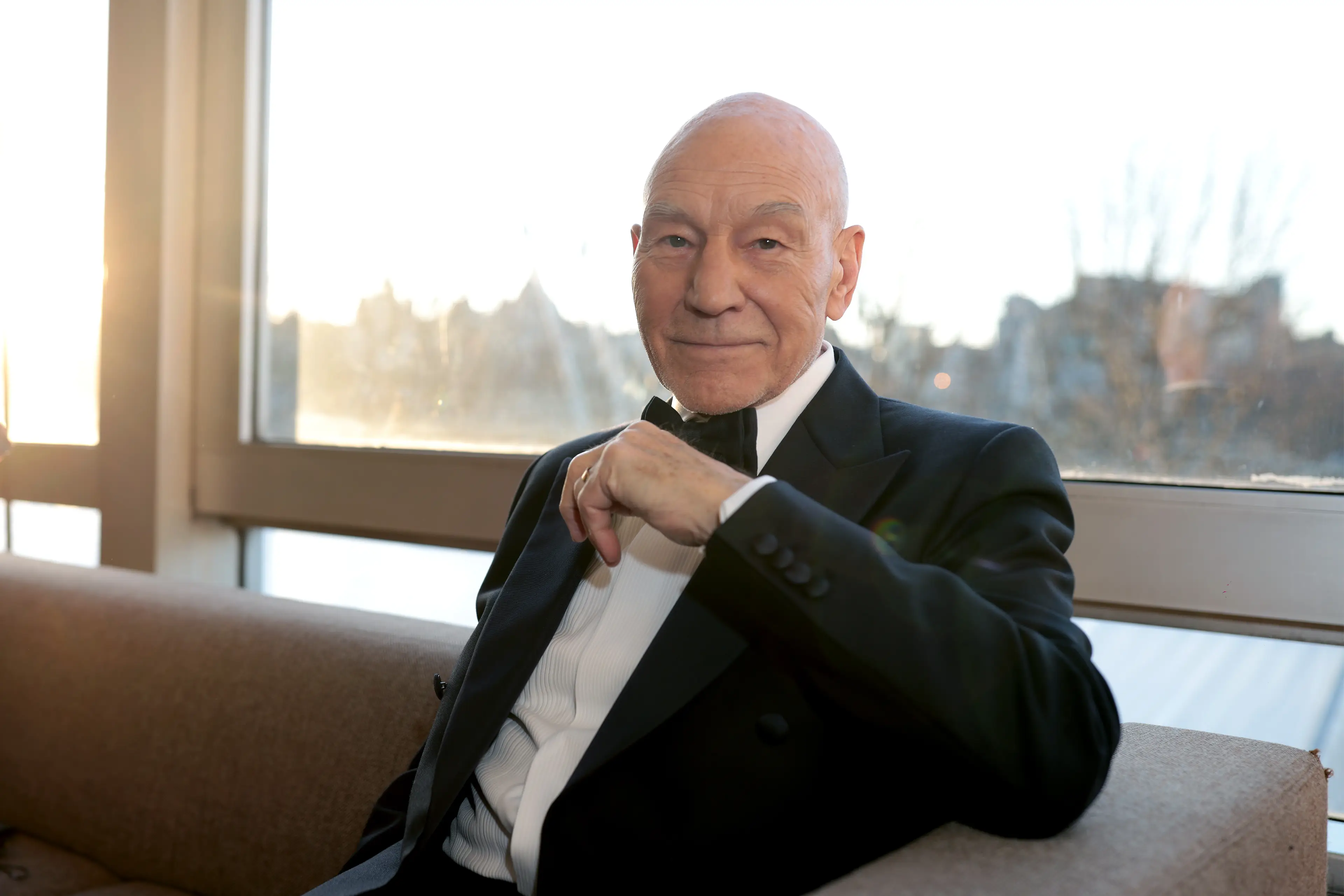 Sir Patrick Stewart has died at the age of 86 (Carlo Paloni/BAFTA via Getty Images)