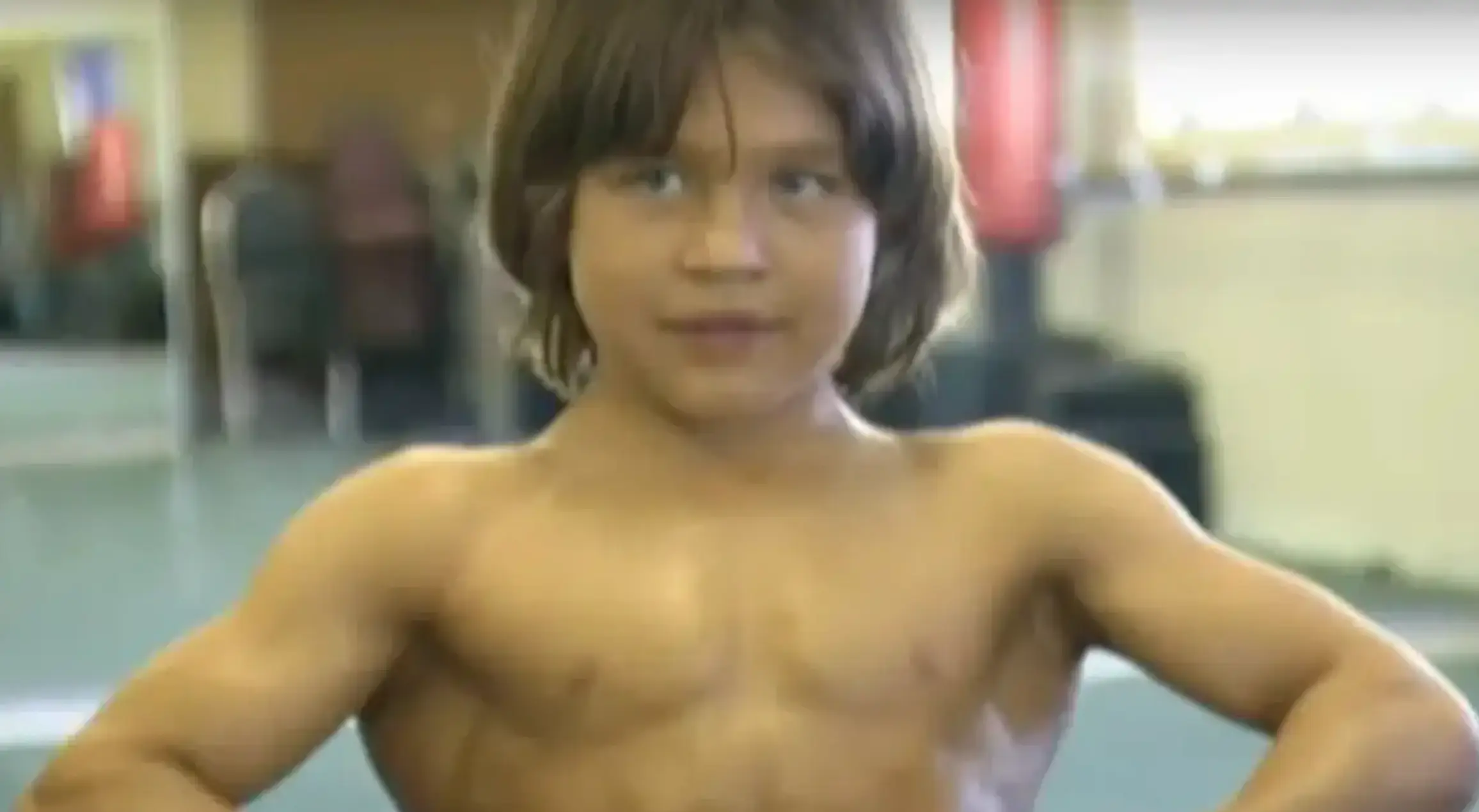 Richard Sandrak was known as 'Little Hercules' across the world.