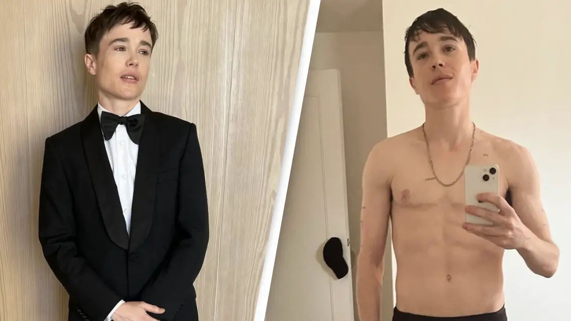 Elliot Page Feels Better Than Ever After 'Joyful Moment' Wearing Suit To Oscars