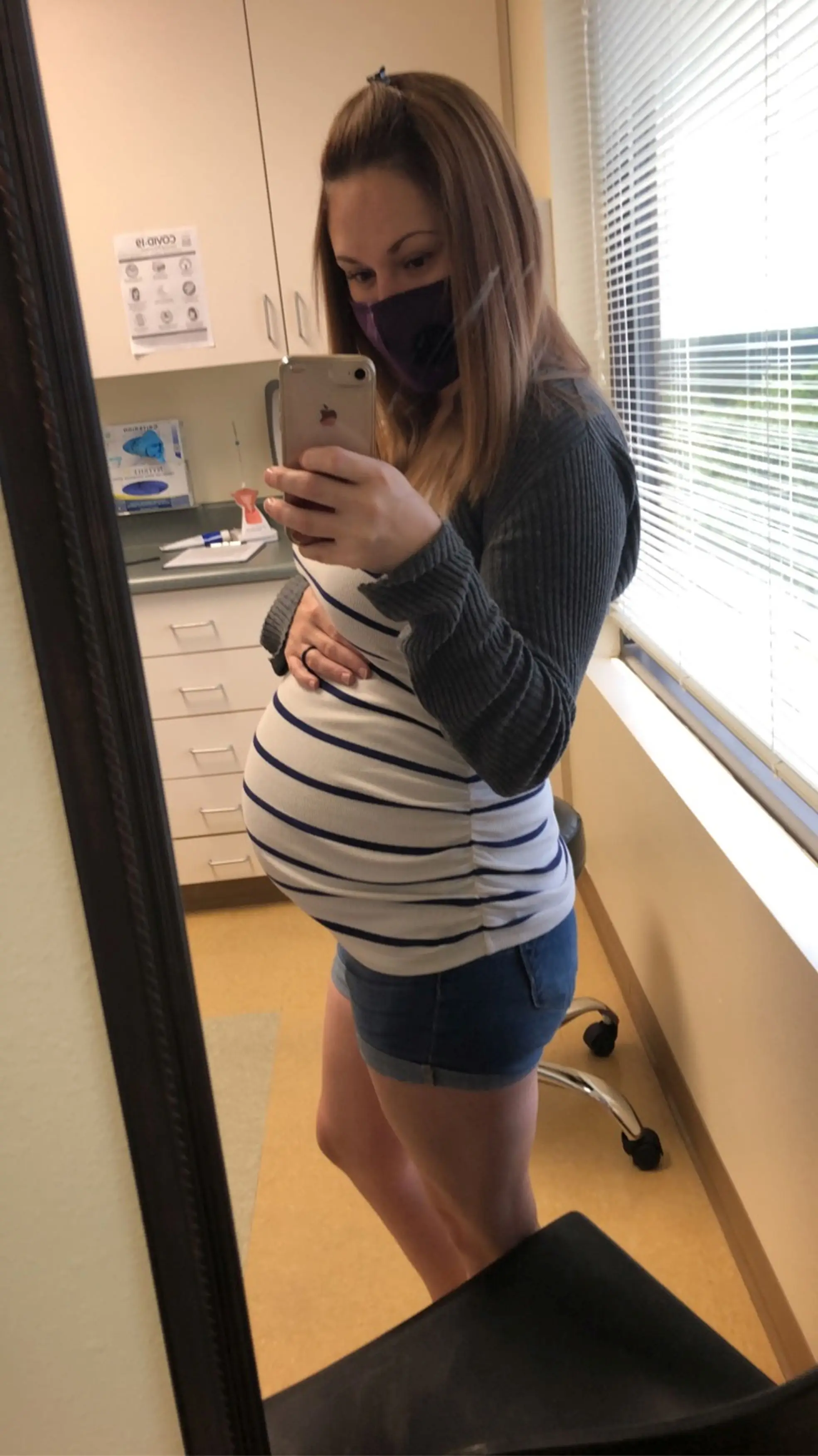 Aleshia Rogers developed a rare condition after having her son (Kennedy News)