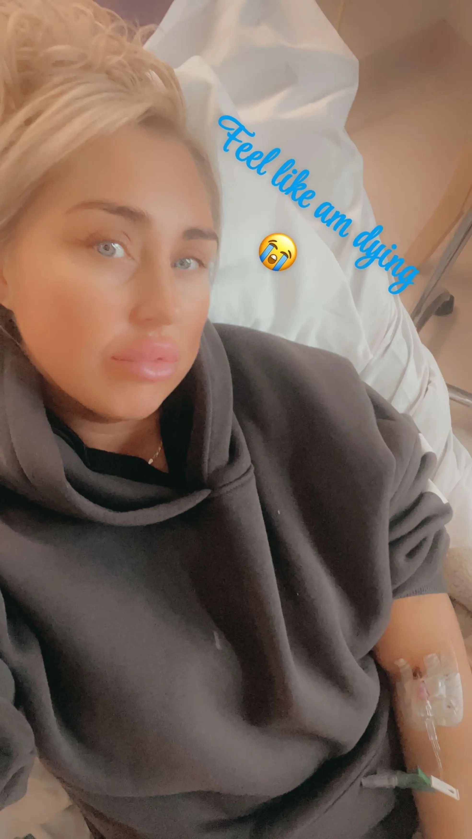 Griffiths has now vowed to never get a tattoo again (Kennedy News and Media)