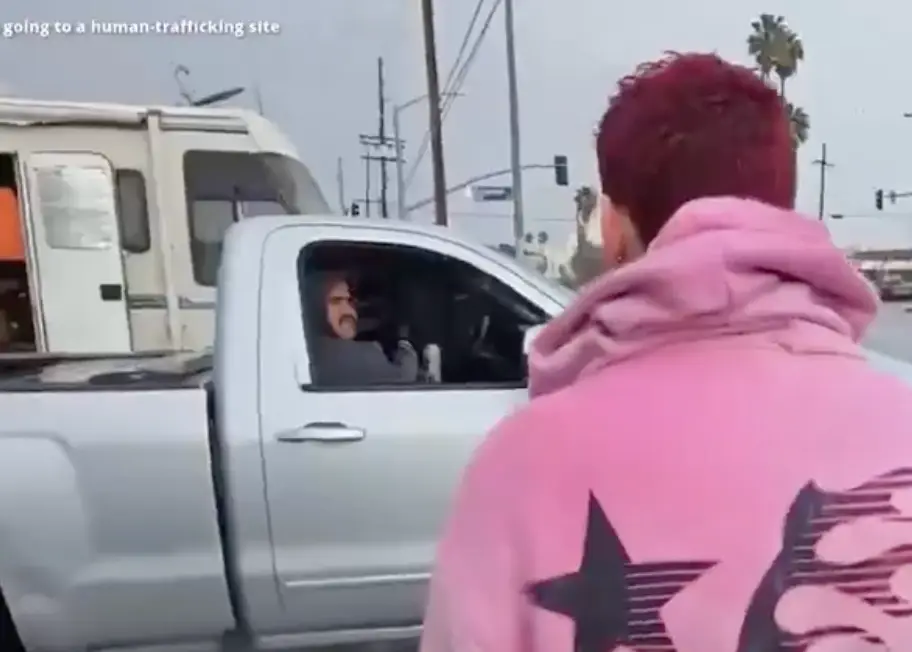 The truck driver allegedly told them to 'get out' (FaZe)