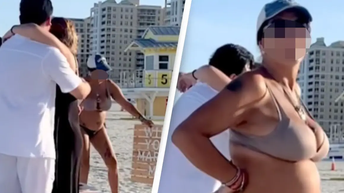 Woman ruins couple's dream engagement proposal leaving them distraught