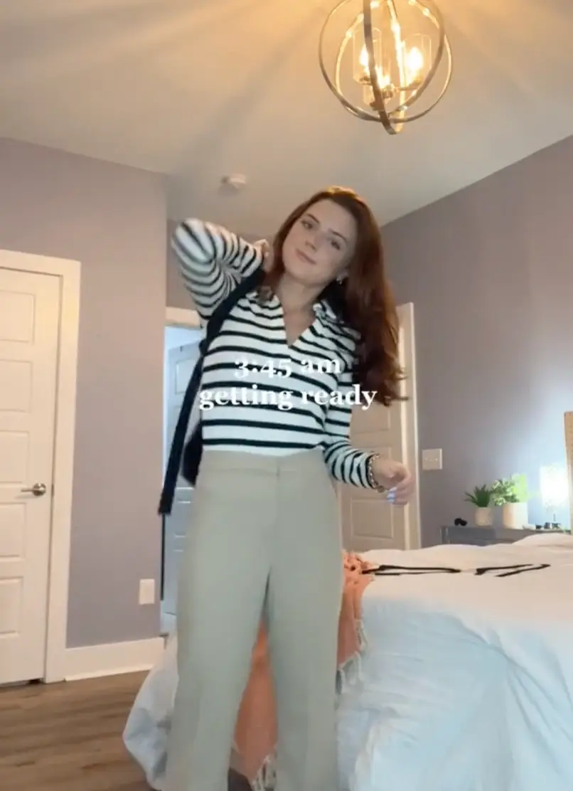 The intern makes the mammoth commute every week.