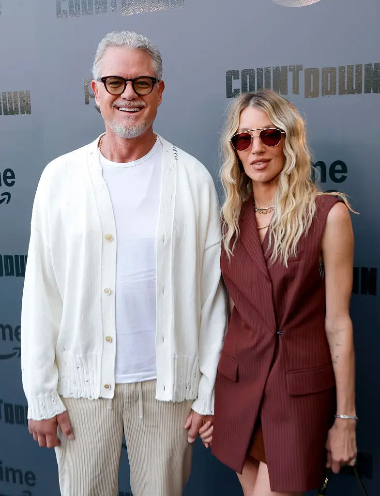 Dane and Janell in 2025 (Frazer Harrison/Getty Images for Prime Video)