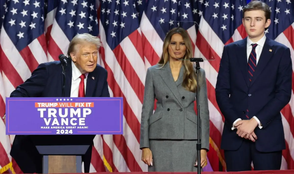 A body language expert has weighed in on Melania's appearance in Florida (Win McNamee/Getty Images)