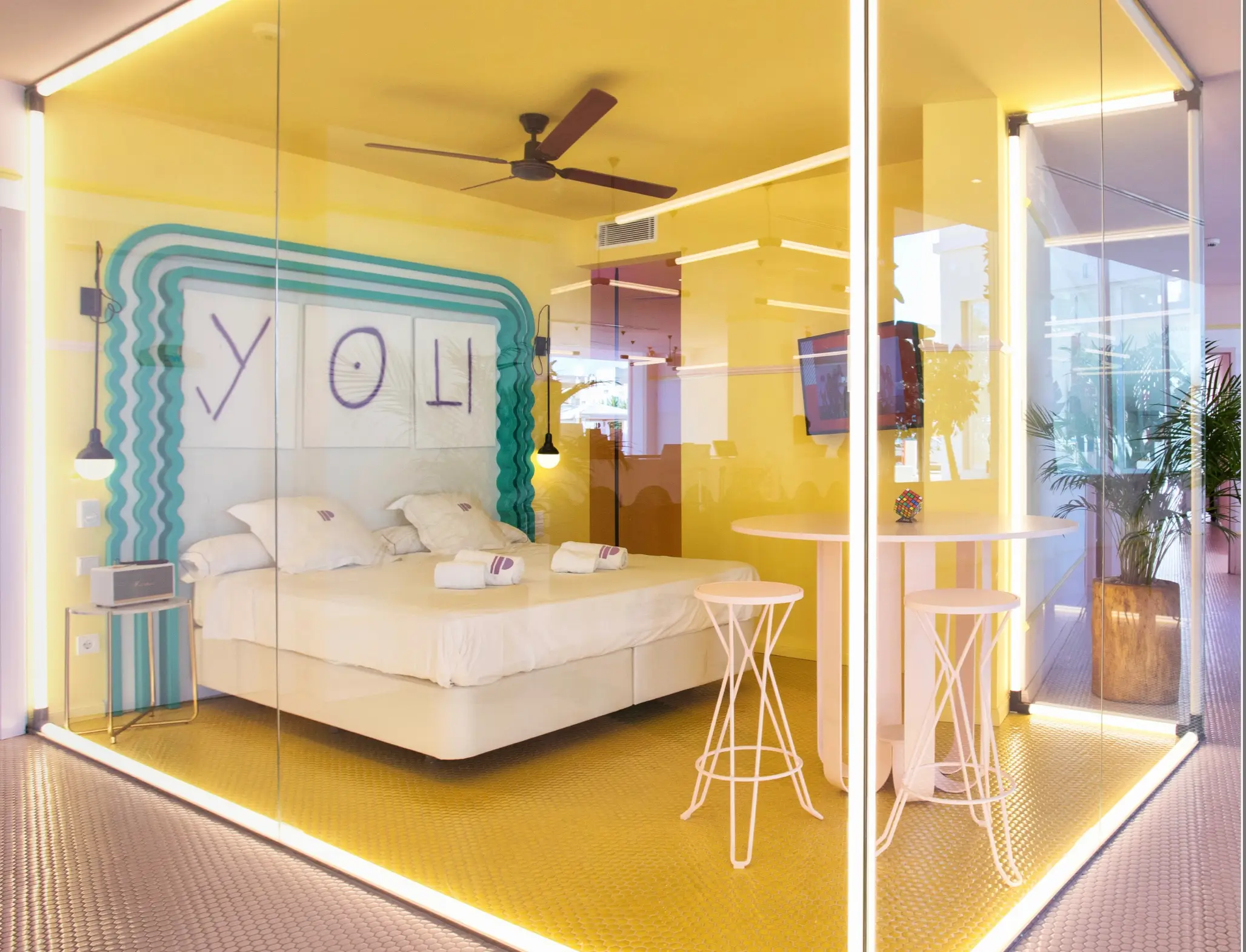 The quirky room is available to stay in for free for one night. (Neo bookings)