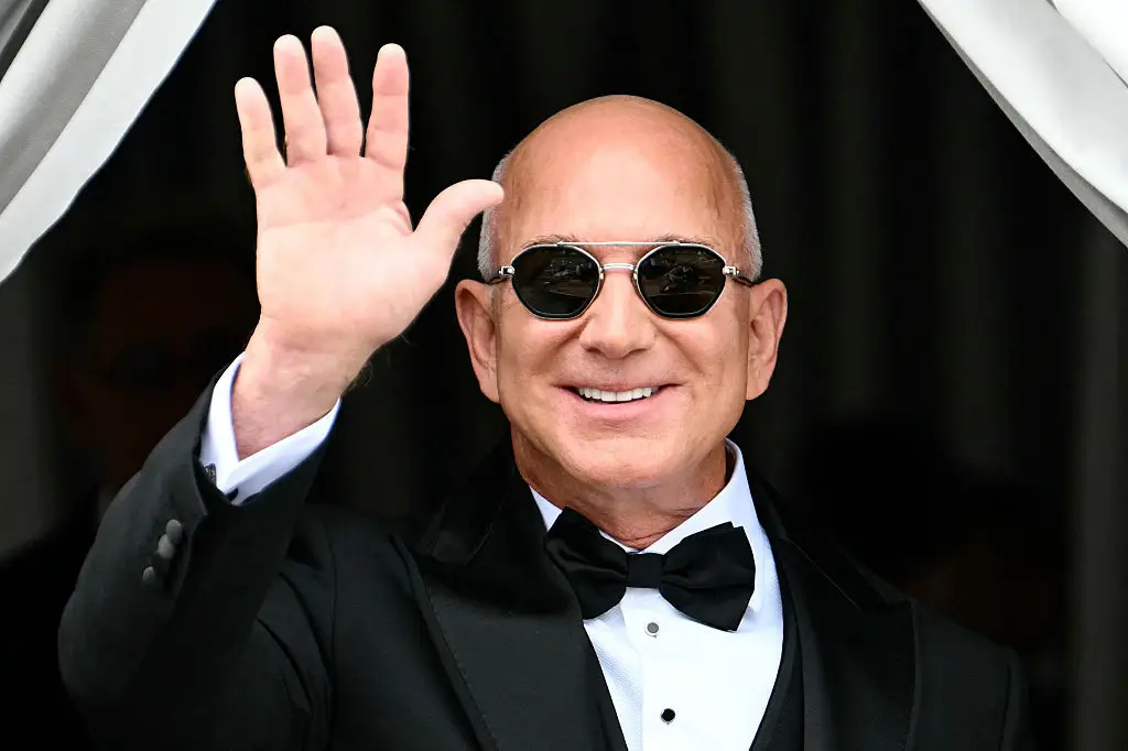 The email, which was sent to Jeff Bezos' personal inbox, was dealt with by another employee (STEFANO RELLANDINI/AFP via Getty Images)