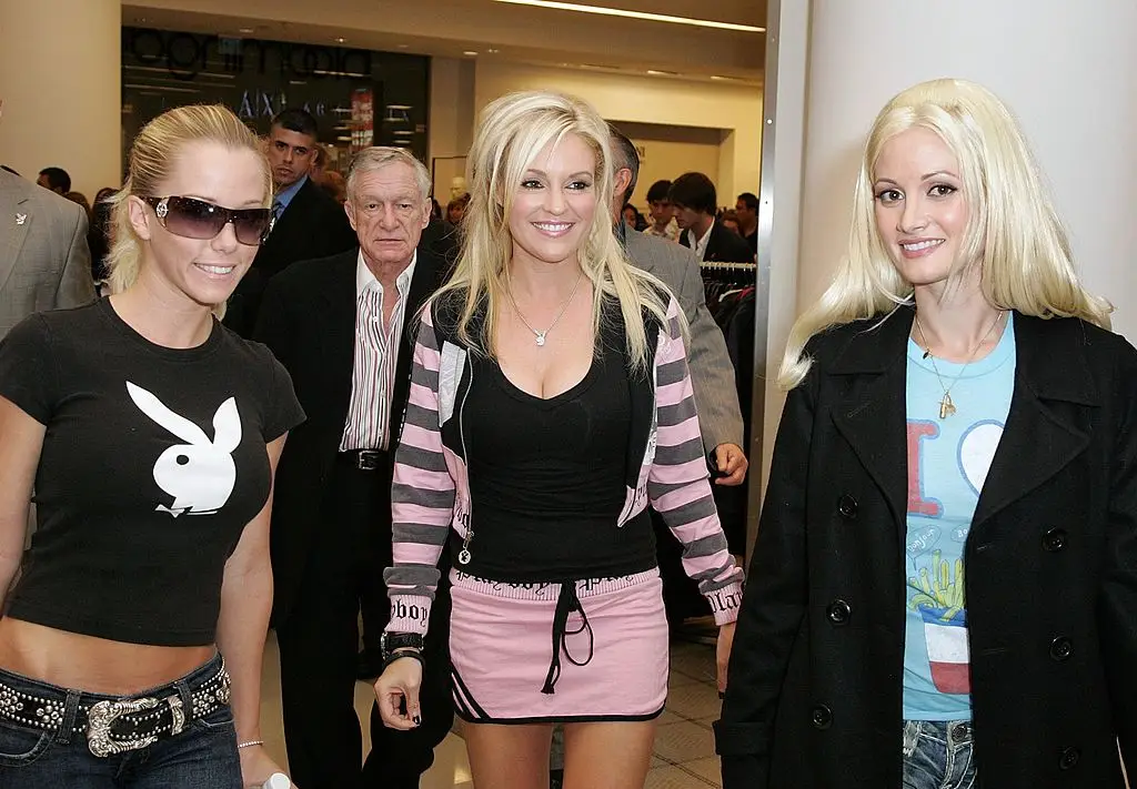 Kendra Wilkinson, Bridget Marquardt, and Holly Madison in 2007 (Noel Vasquez/Getty Images)