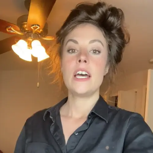 Kristina was evidently still angry with the customers.