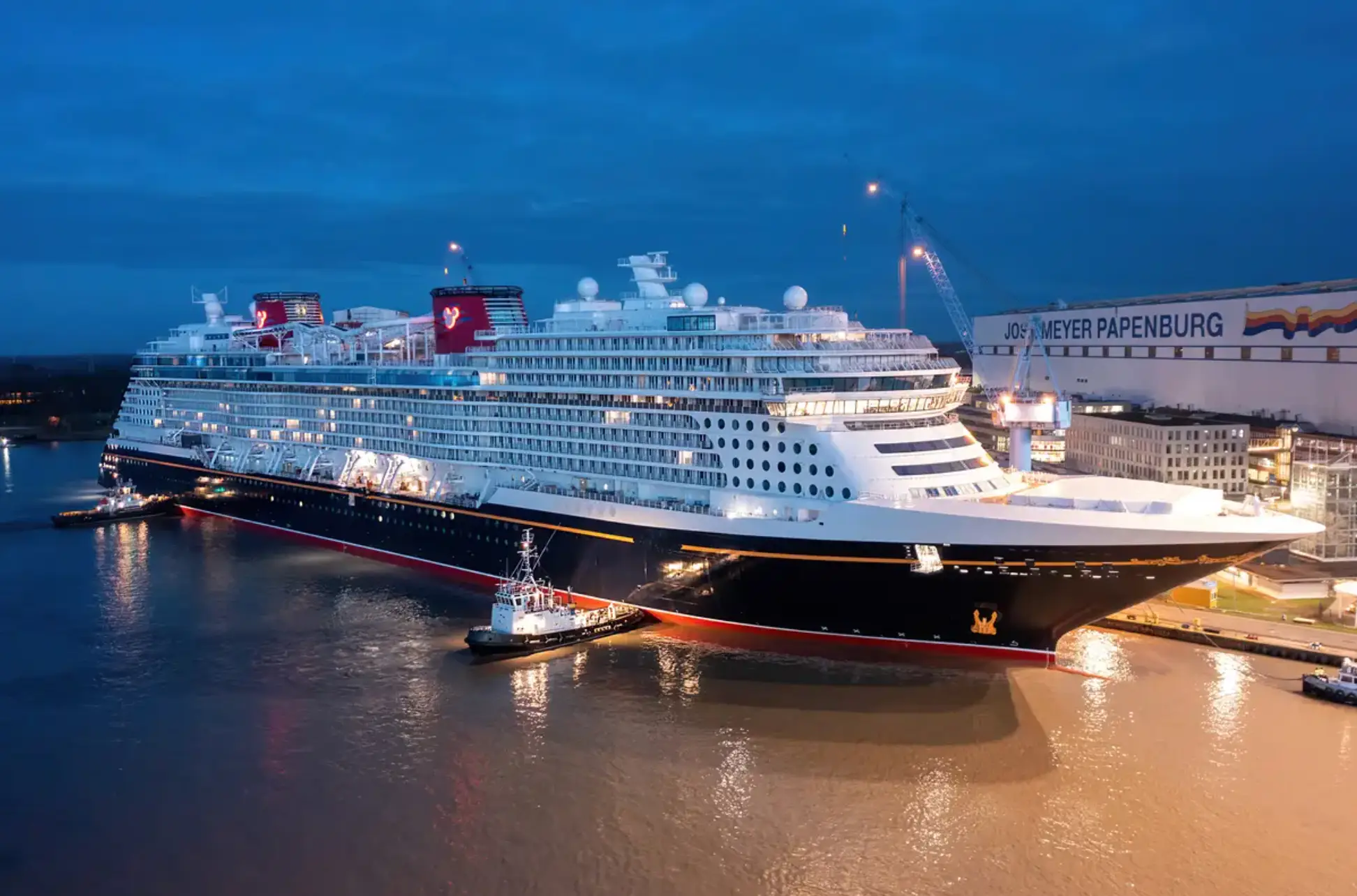 The franchise unveiled the Disney Wish liner back in February.