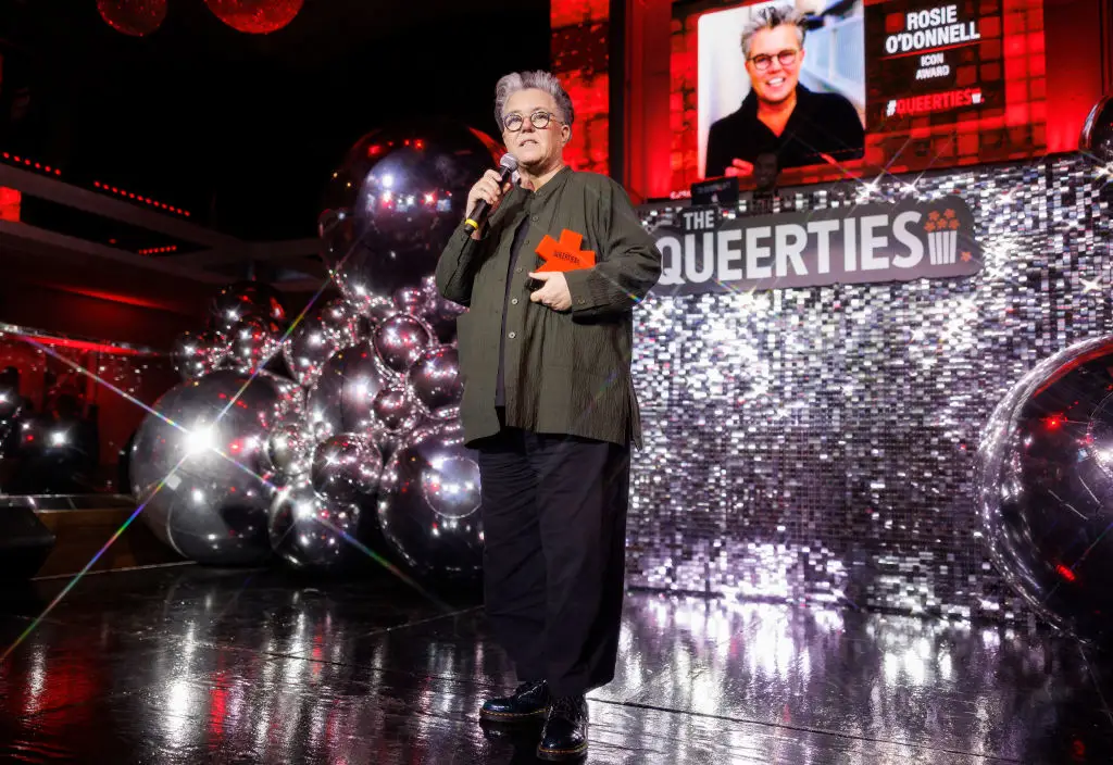 O'Donnell, pictured here at the Annual Queerties Award Show, is a prominent activist for LGBTQ+ rights (Christopher Polk/Variety via Getty Images)