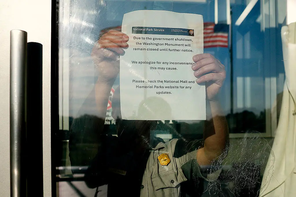 The government shutdown took place on October 1 (Kevin Dietsch/Getty Images)