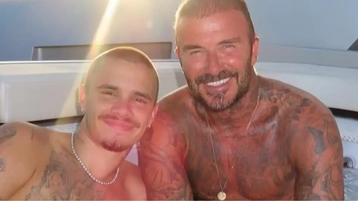 David Beckham leaves Brooklyn out of New Year's Eve post after estranged son seemingly hit back at his family