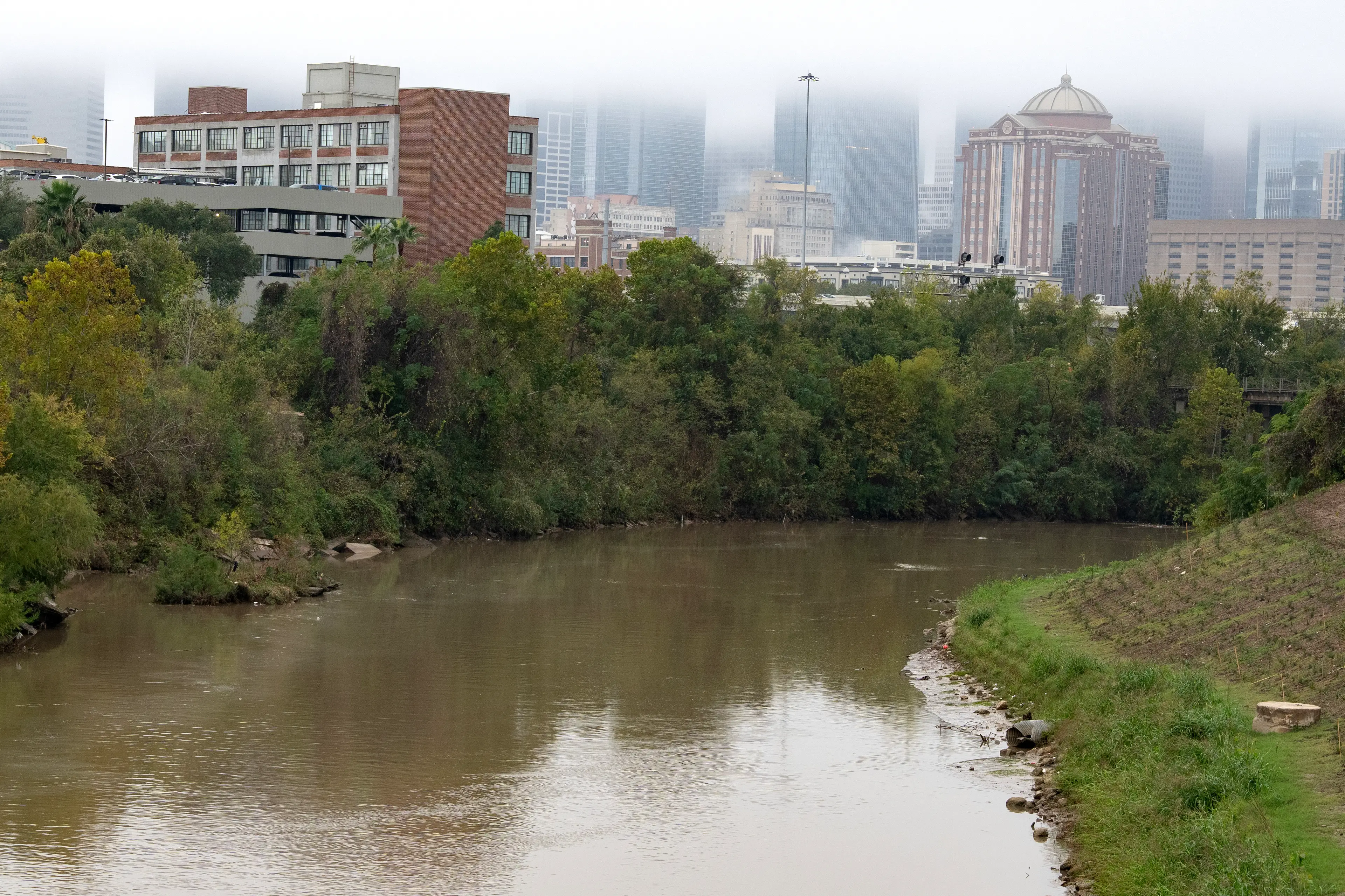 The bayous around the city have become the source of major speculation (Jason Fochtman/Houston Chronicle via Getty Images)