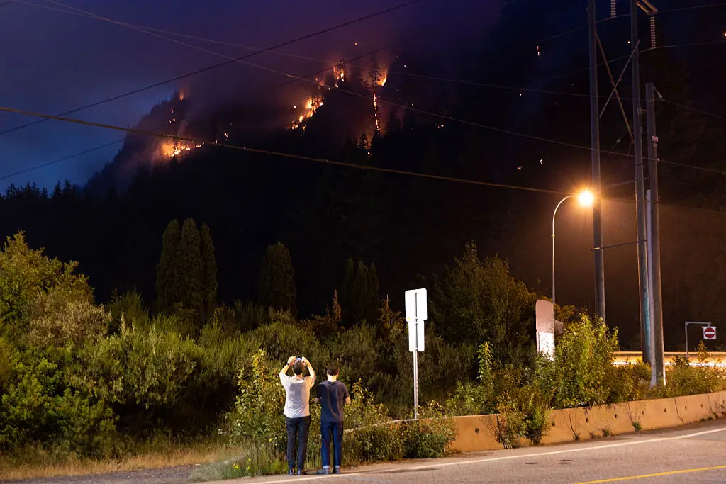 It's currently wildfire season in Canada (NAV RAHI/AFP via Getty Images)