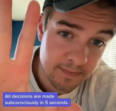 Man Explains Waking Up Hack to Get Out Of Bed (@usamedical/TikTok)