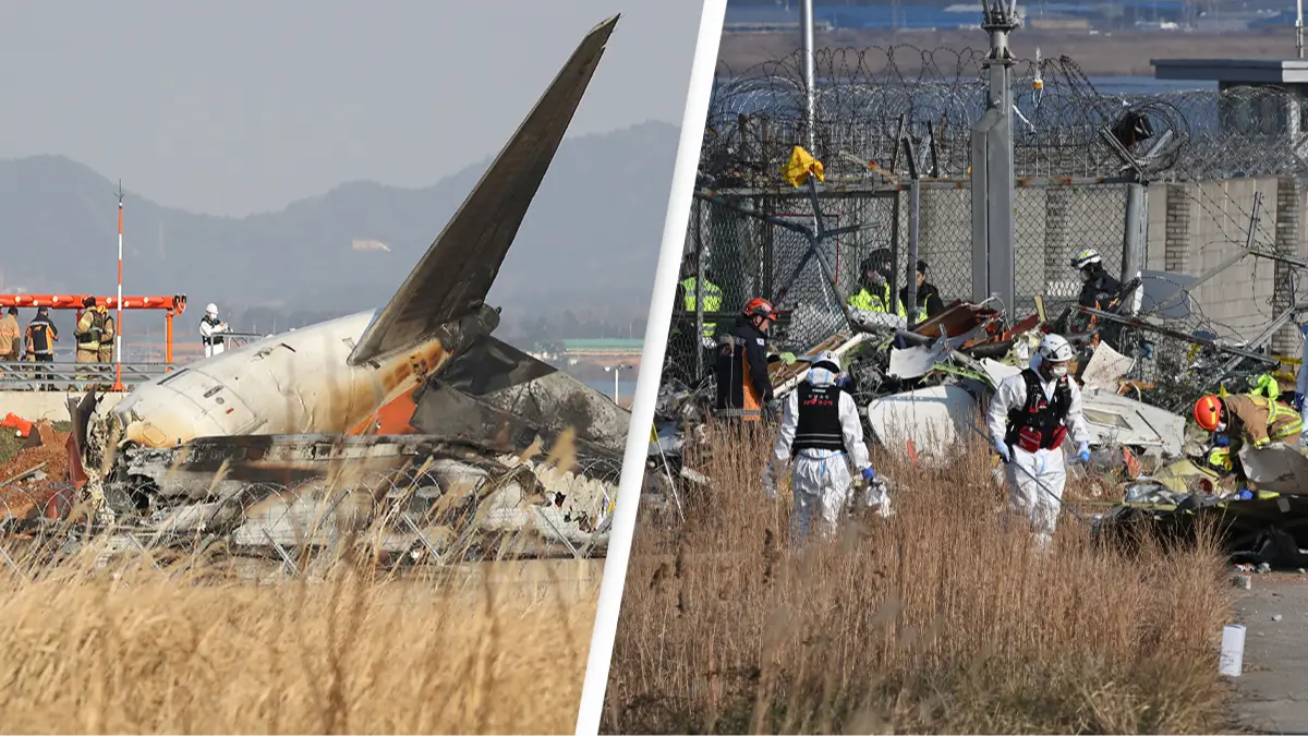 Eyewitnesses recall hearing multiple ‘explosions’ as plane skidded off runway and crashed killing at least 176 people