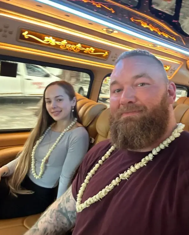 The Mountain actor gets a lot of questions online about his relationship. (Instagram/thorbjornsson)