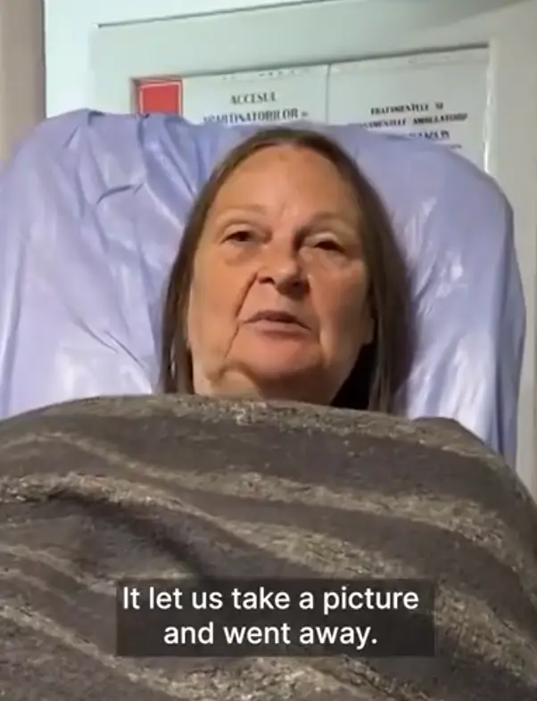 The 72-year-old was bitten on the arm. (X/ @STVNews) 