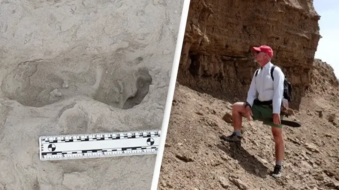 Scientists discover 1,500,000-year-old footprints that proves 'exciting' theory in world-first