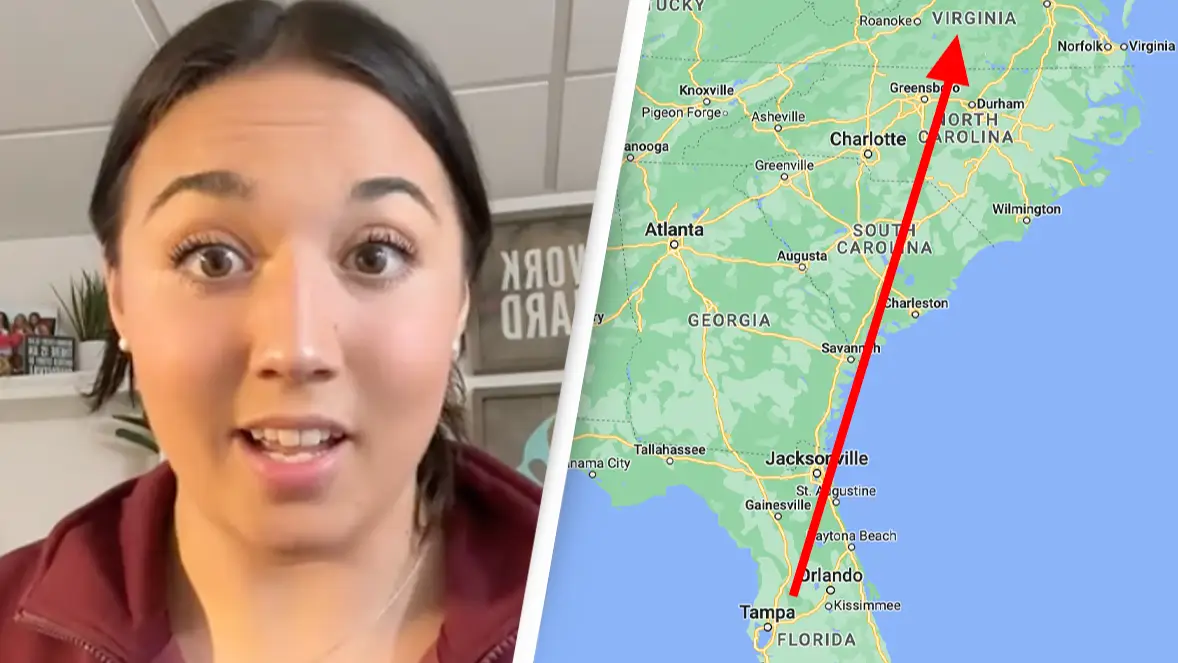 TikTok/@camrynspina / Google Maps