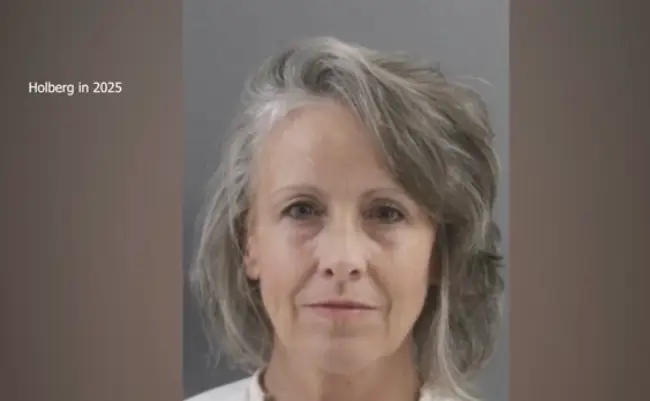 The 52-year-old has had her murder conviction squashed after sitting on death row for 27 years (KAMR Local 4 News/YouTube)