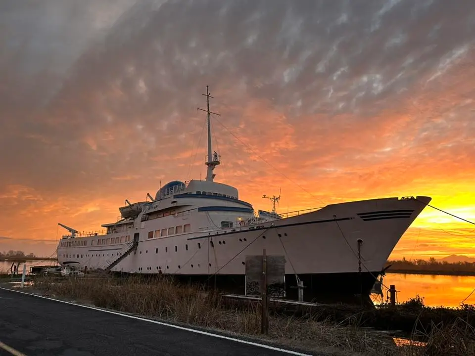 The Aurora was bought in 2008 (Facebook/ Christopher Willson) 