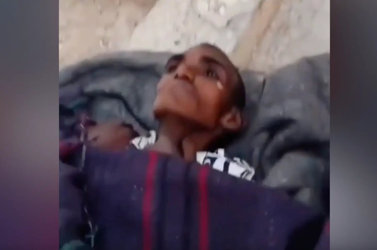 The man was initially thought to be dead (Viral Press)