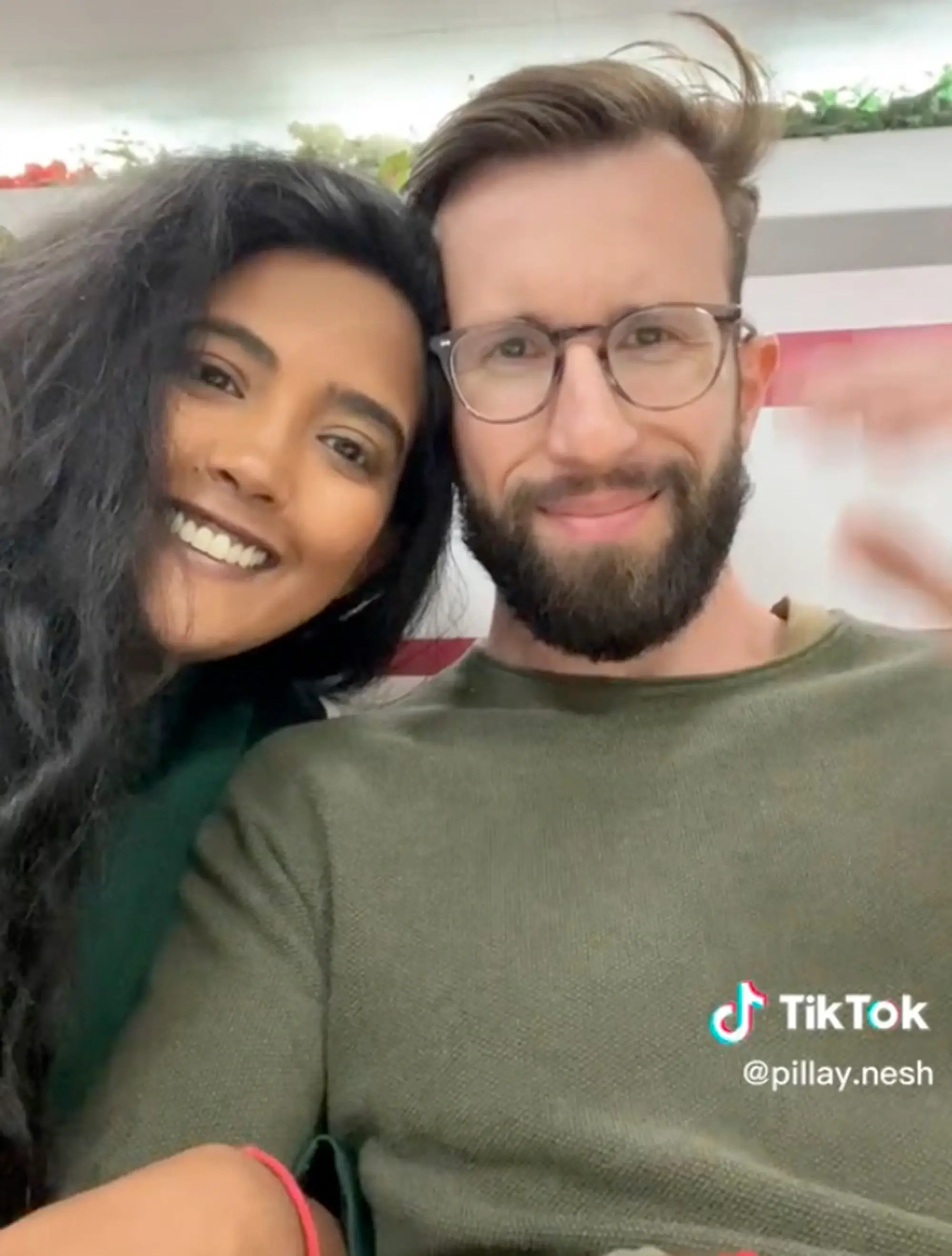 Pillay thought her boyfriend was hired help.