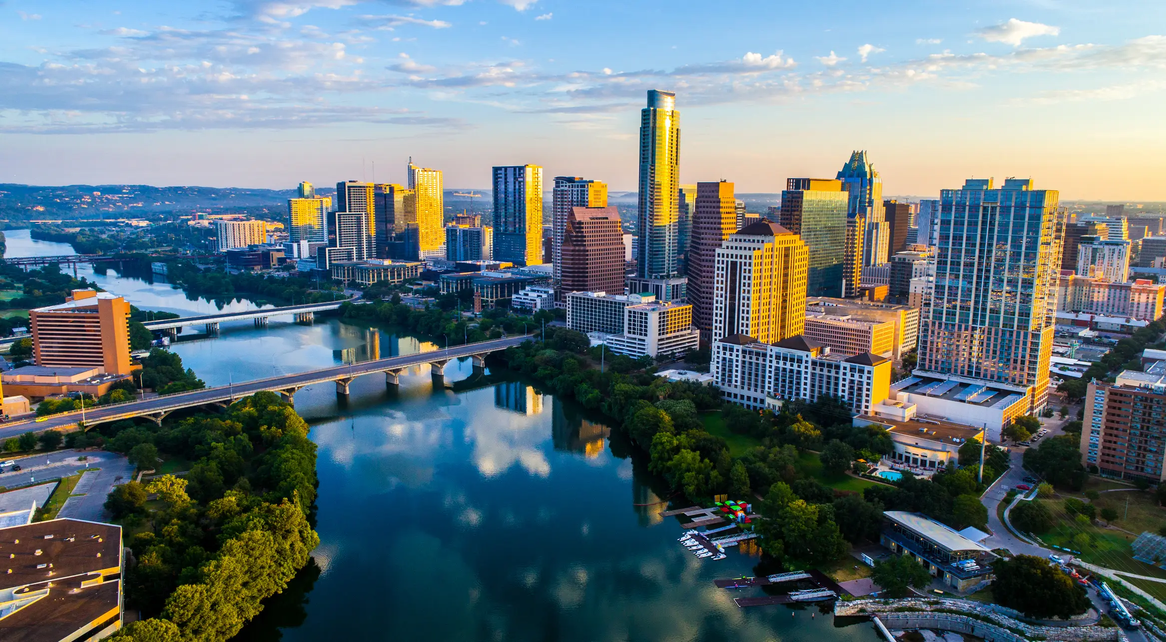 All 38 bodies were recovered from Lady Bird Lake, in Austin, Texas (Getty stock)