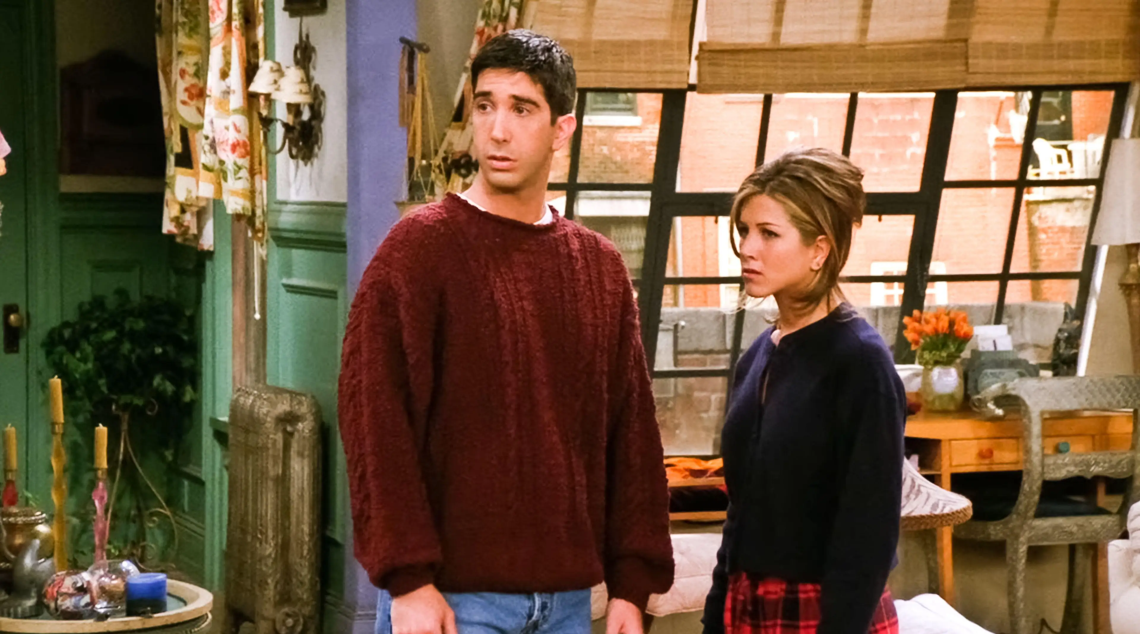 Schwimmer had the perfect response.