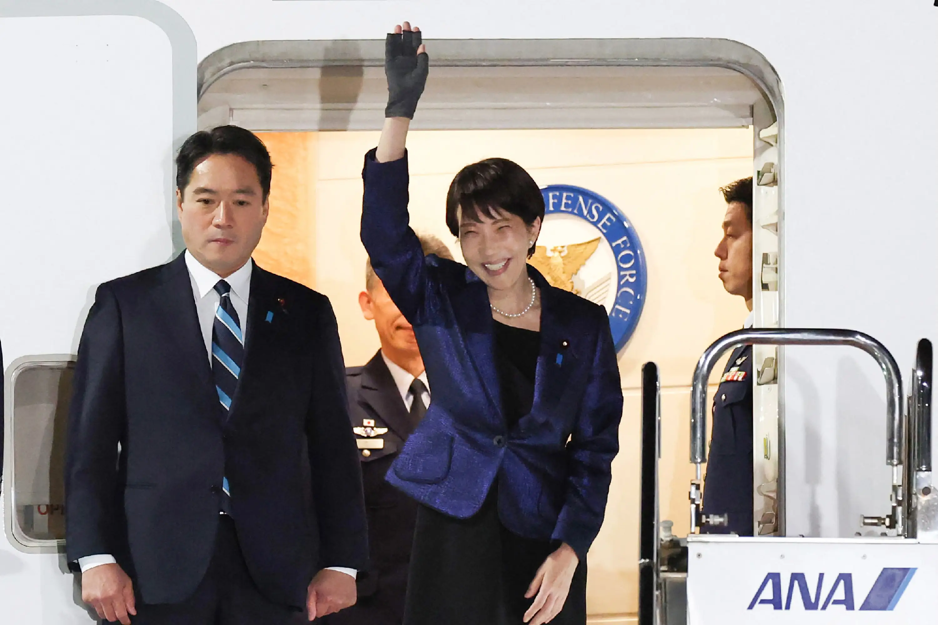 Japan's Prime Minister Takaichi held it together, if only just (JIJI PRESS / AFP via Getty Images)