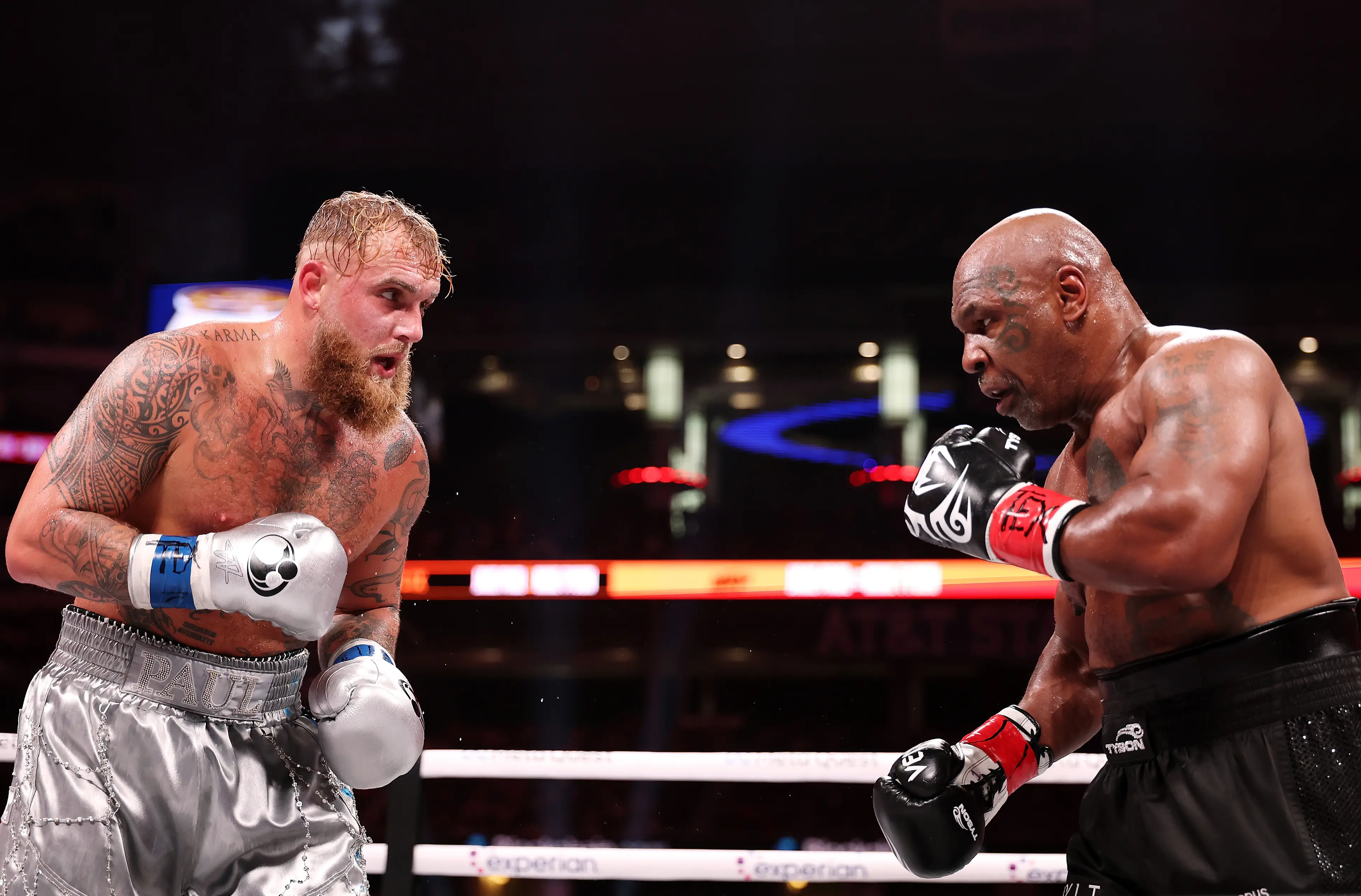 Both Paul and Tyson have been suspended following their recent bout (Al Bello/Getty Images for Netflix © 2024)