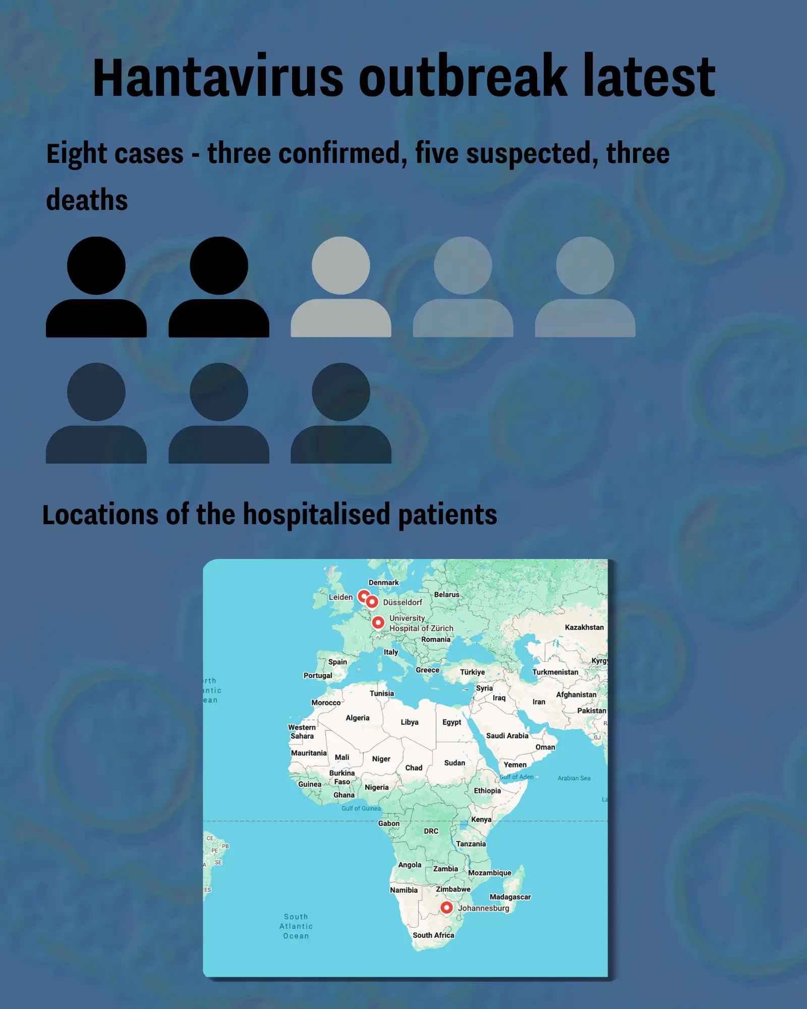The latest on the hantavirus outbreak (UNILAD/Google Maps/Getty Stock Images)