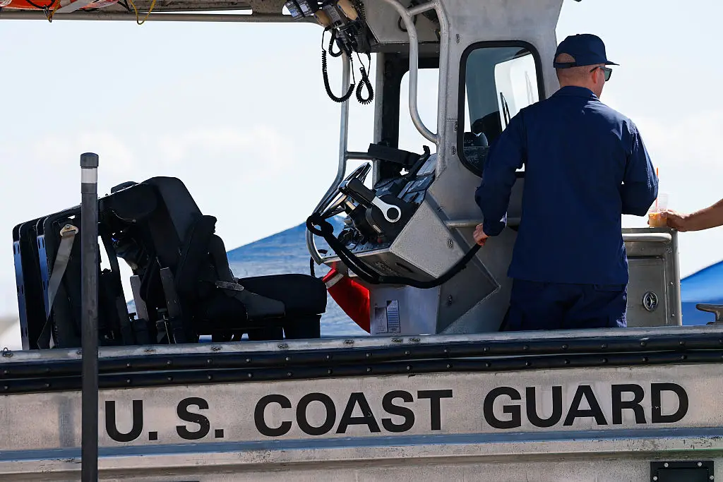 The United States Coast Guard said it was ending its search for survivors (Photo by Kevin Carter/Getty Images)