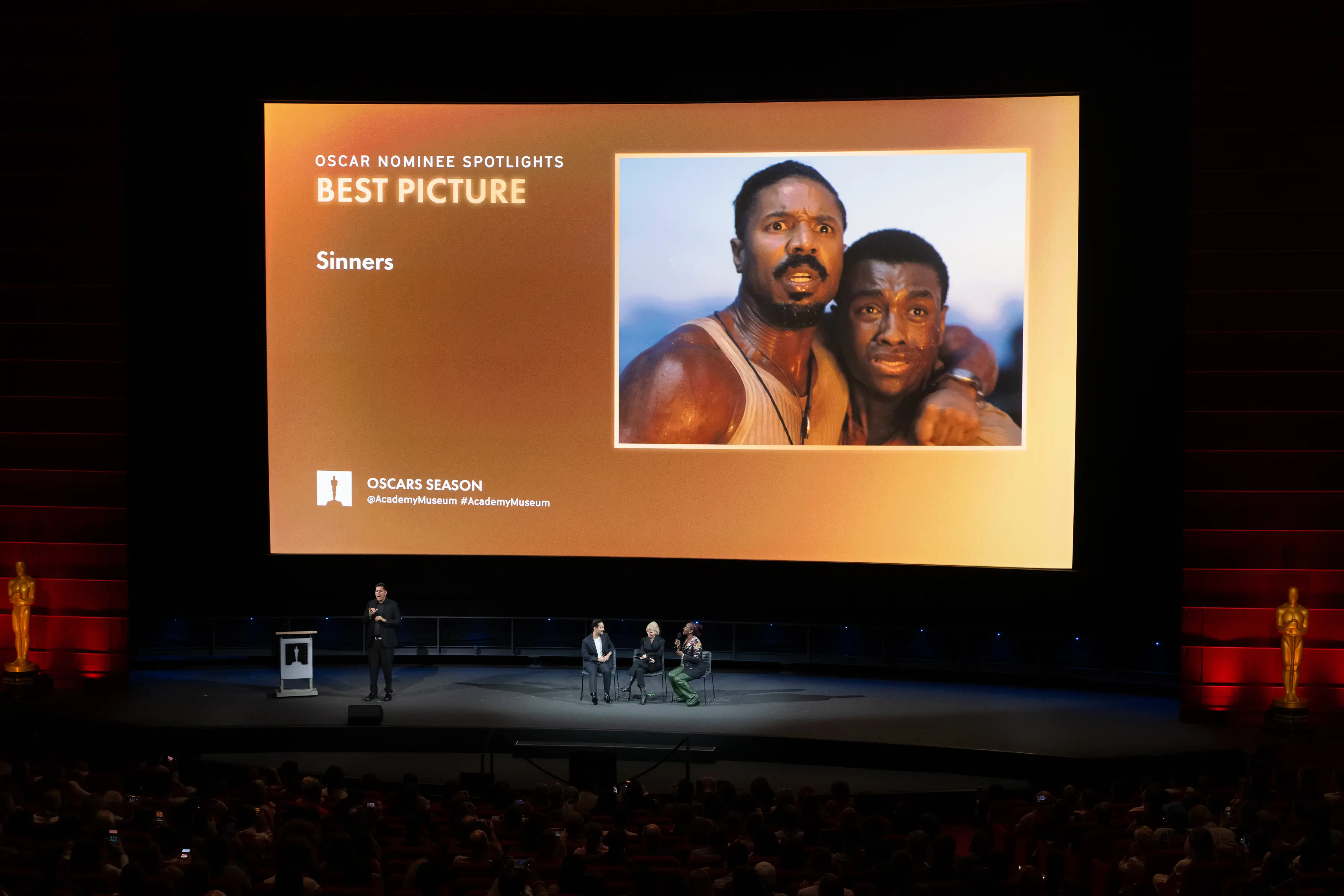 Sinners has received a record-breaking 16 Oscar nominations (Nick Agro/Academy Museum Foundation via Getty Images)