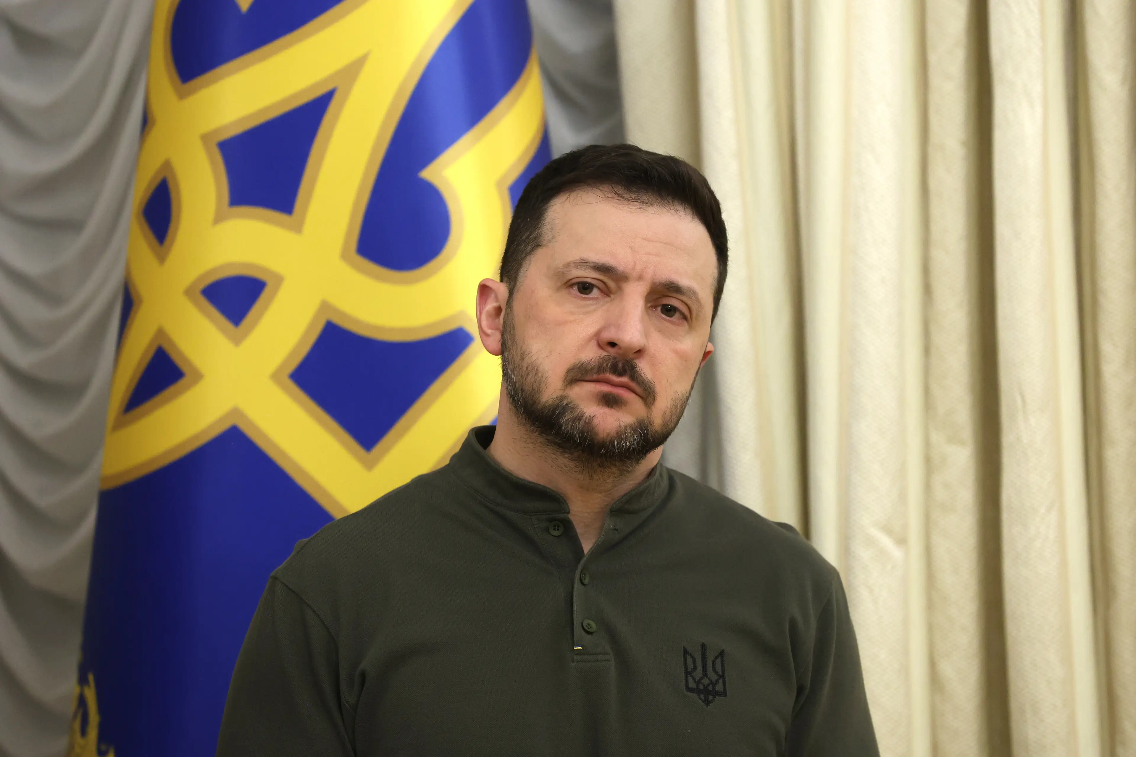 President Zelensky will meet with JD Vance on Friday (Viktor Kovalchuk/Global Images Ukraine via Getty Images)