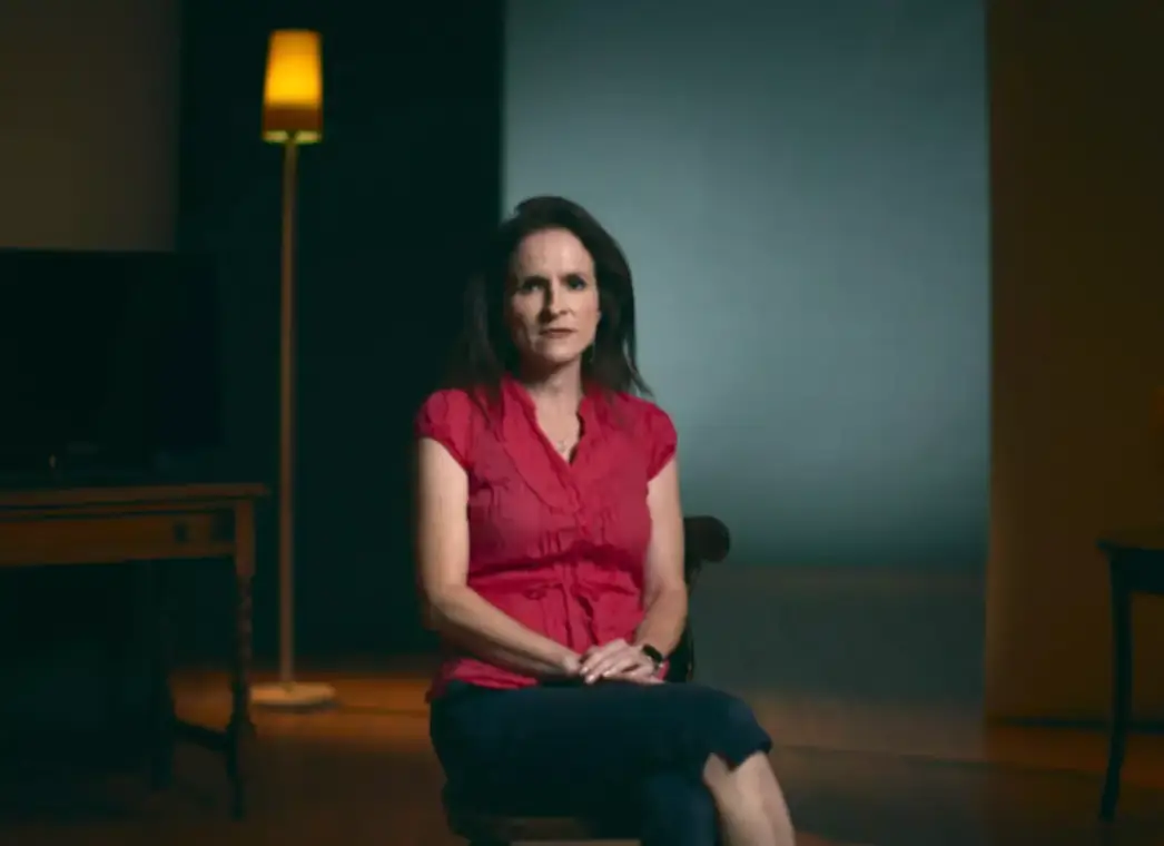 Victoria Cilliers fell 4,000 feet. (Channel 4)