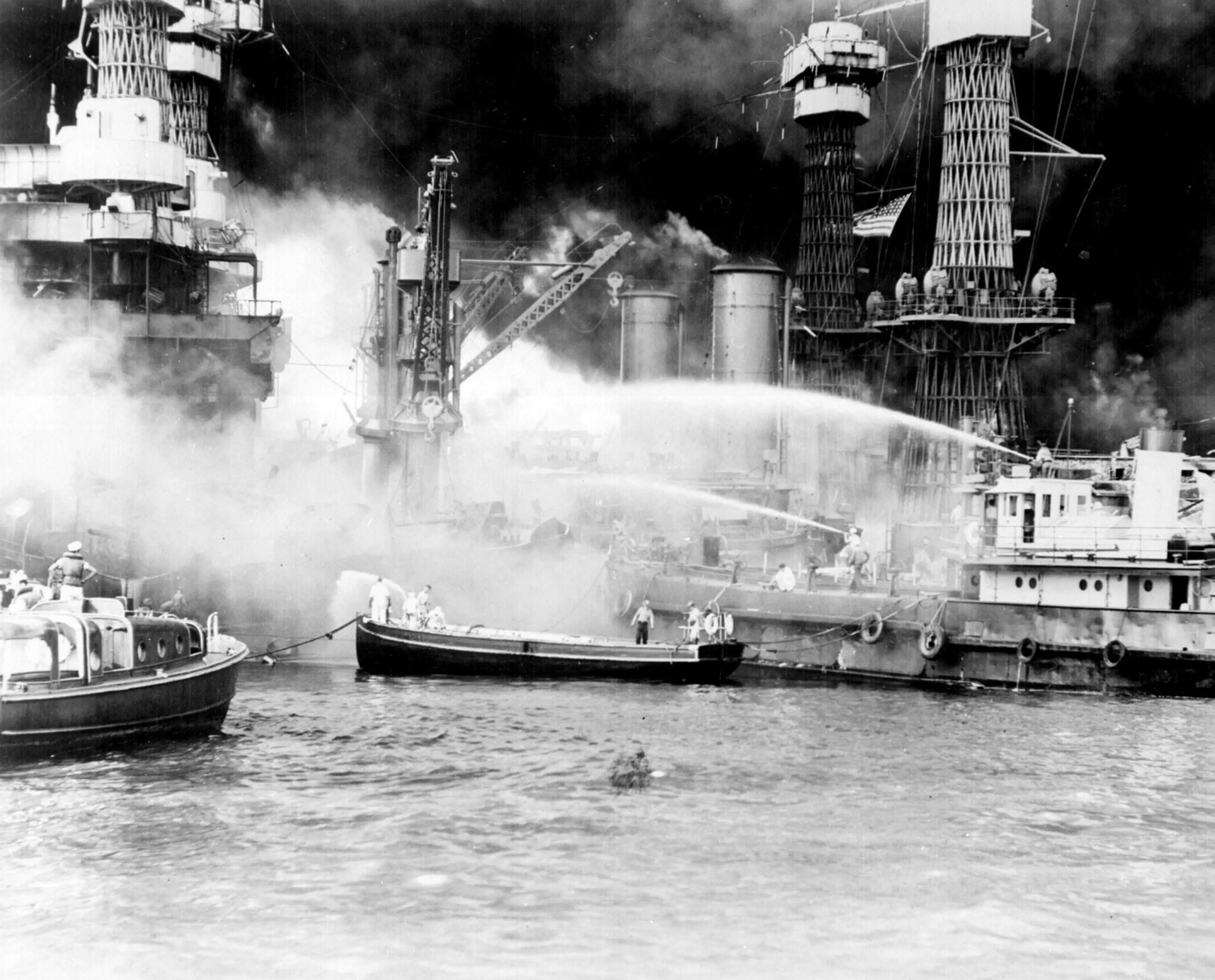 The attack on Pearl Harbor killed over 2000 US military personnel and dragged America into WW2 (Universal History Archive/Universal Images Group via Getty Images)