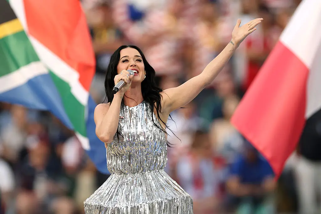 Perry also performed at the FIFA World Cup (Jared C. Tilton - FIFA/FIFA via Getty Images)